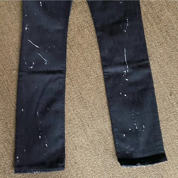 William Rast Savoy Skinny Distressed Black Jeans sz 29 NWOT - Picture 6 of 16